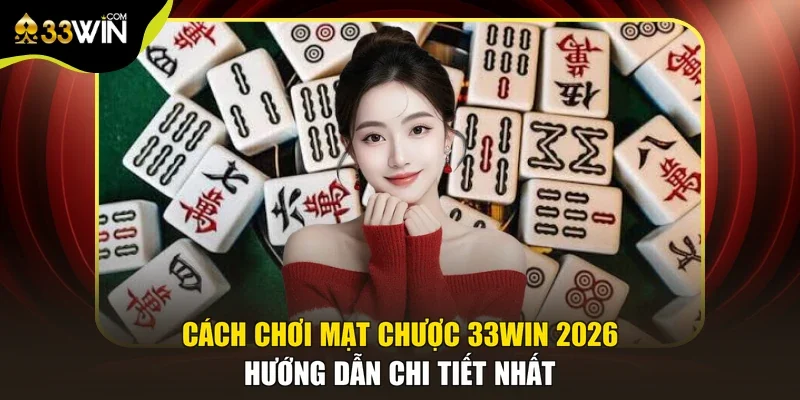 Cách Chơi Mạt Chược 33win 2026 | Hướng Dẫn Chi Tiết Nhất