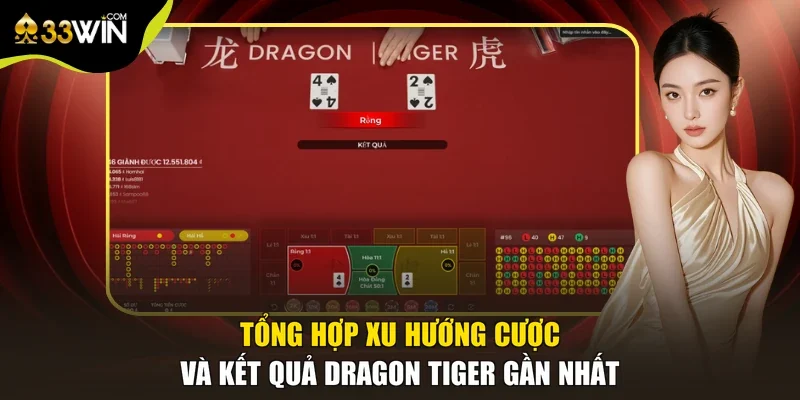 Tổng hợp xu hướng cược và kết quả Dragon Tiger gần nhất